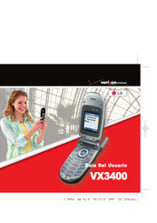 Verizon Wireless VX3400 Guia Del Usuario