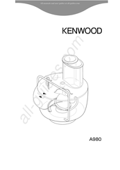 Kenwood A980 Manual Del Usuario