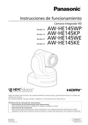 Panasonic AW-HE145WP Instrucciones De Funcionamiento