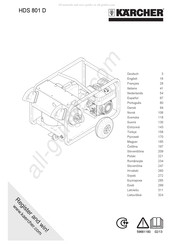 Kärcher HDS 801 D Manual Original