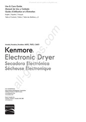 Kenmore 6600 Manual De Uso Y Cuidado