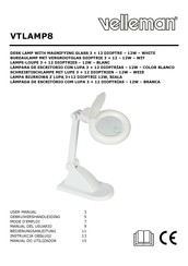 Velleman VTLAMP8 Manual Del Usuario