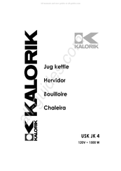 Kalorik USK JK 4 Manual De Instrucciones