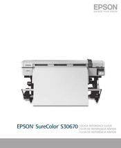 Epson SureColor S30670 Guía De Referencia Rápida