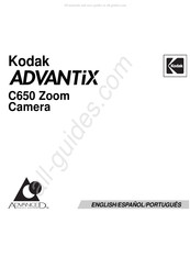 Kodak ADVANTIX C650 Manual Del Usuario