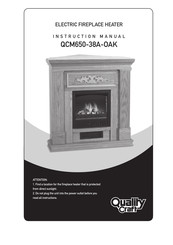 Quality Craft QCM650-38A-OAK Manual De Instrucciones