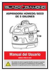 Black Diamond VFB511B 3801 Manual Del Usuario