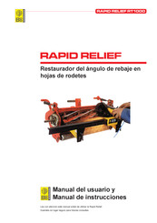 Bernhard RAPID RELIEF RT1000 Manual Del Usuario