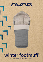 Nuna winter footmuff Instrucciones