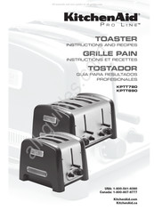 KitchenAid KPTT890 Instrucciones Y Recetas