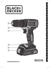 Black and Decker BDCD18 Traducción De Las Instrucciones Originales