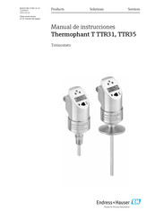 Endress+Hauser T TTR31 Manual De Instrucciones
