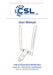 CSL 20170209SZ001 Manual Del Usuario