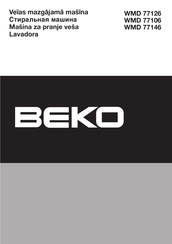 Beko WMD 77106 Manual Del Usuario