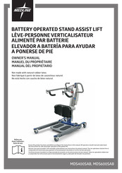 Medline MDS400SAB Manual Del Propietário