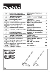 Makita 198768-1 Manual De Instrucciones Original