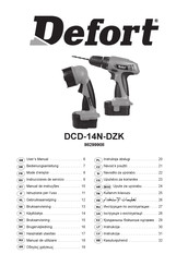 Defort DCD-14N-DZK Instrucciones De Servicio