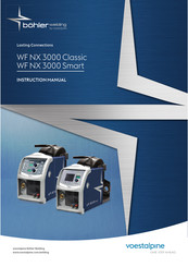 voestalpine bohler welding WF NX 3000 Smart Manual De Instrucciones
