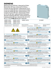 Siemens 3VW9011-0AT75 Instructivo