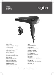 SOLAC SH7082 Instrucciones De Uso