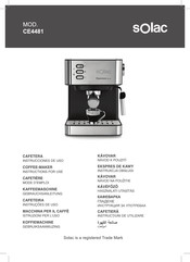 Solac CE4481 Instrucciones De Uso