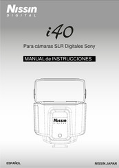 Nissin Digital i40 Manual De Instrucciones