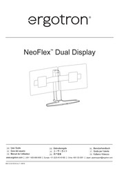 Ergotron Neo-Flex Dual Display Guia Del Usuario