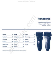 Panasonic ES-GA21 Manual Del Usuario