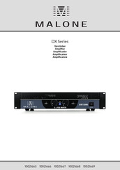 MALONE 10021669 Manual