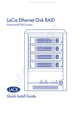 LaCie Ethernet Disk RAID Guía De Instalación Rápida