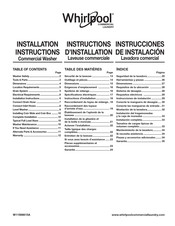 Whirlpool CAE2795FQ Instrucciones De Instalación