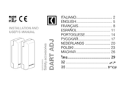 Comunello Automation DART ADJ Manual Del Usuario