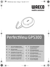 Waeco PerfectView GPS300 Instrucciones De Montaje Y D’uSo