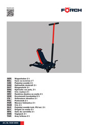 Forch 5430 2003 Manual Del Usuario