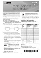 Samsung 4 Serie Manual Del Usuario