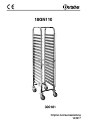 Bartscher 18GN110 Manual De Instrucciones Originales