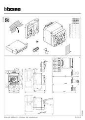 Bticino BT-M7M230 Manual Del Usuario