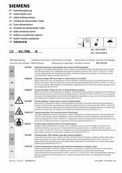 Siemens LD KU Serie Instrucciones De Montaje