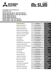 Mitsubishi Electric Mr.SLIM PEAD-SM50JAL Manual De Instrucciones