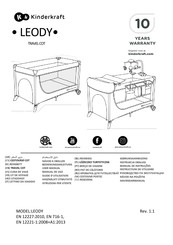 Kinderkraft LEODY Manual De Uso