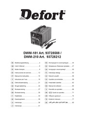 Defort DWM-181 Instrucciones De Servicio