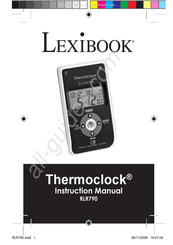 LEXIBOOK Thermoclock RLR790 Manual De Instrucciones