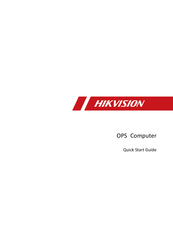 HIKVISION DS-D51S5/8S Guia De Inicio Rapido