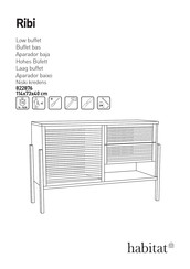 Habitat Ribi 822876 Instrucciones De Montaje