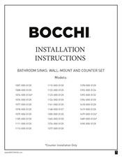 BOCCHI 1074 Serie Instrucciones De Instalación