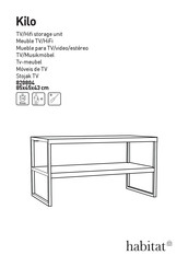 Habitat Kilo 820804 Instrucciones De Montaje