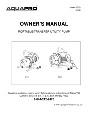 AquaPRO 62051 Manual Del Usuario