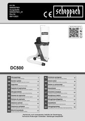 Scheppach DC500 Traducción Del Manual De Instrucciones Original