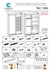 CARRARO Moveis 1094 Manual Del Usuario