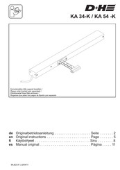 D+H KA 34-K Manual Original